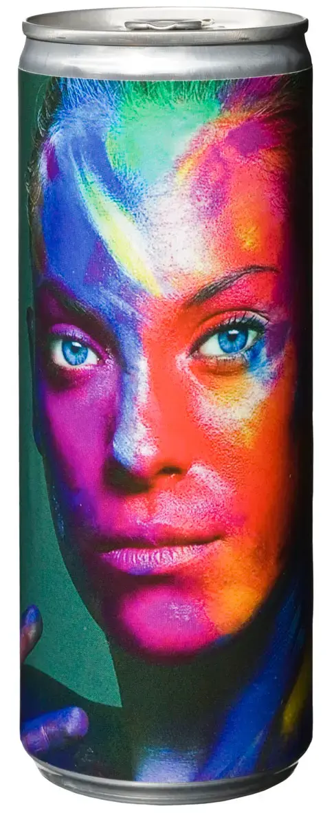 Werbegetränk für Colores