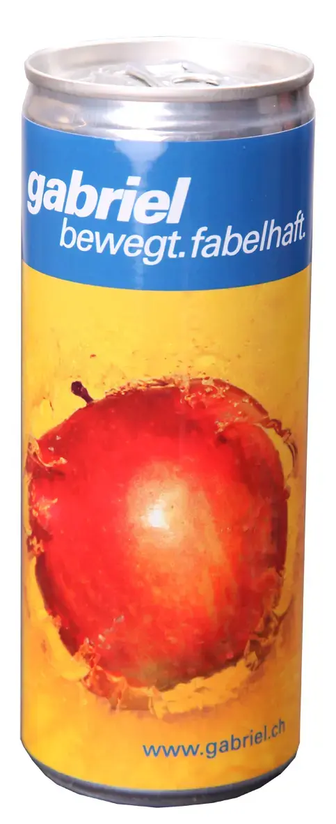 Werbegetränk für Gabriel