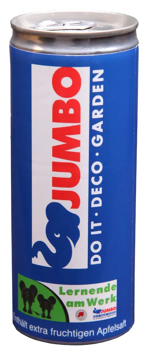 Werbegetränk für Jumbo