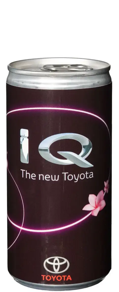 Werbegetränk für Toyota