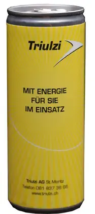 Werbegetränk für Triulzi AG
