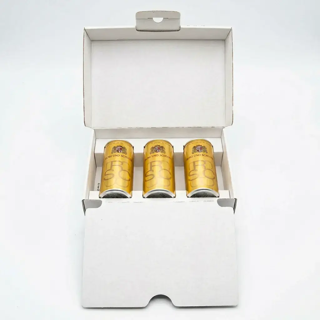 Versandverpackung mit A5 Begleitbrief