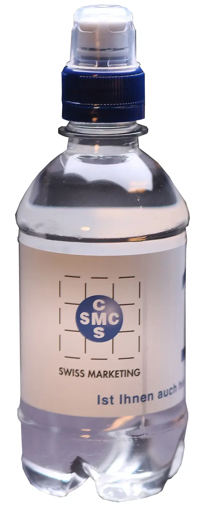Swiss Marketing – Private Label Wasser mit Logo